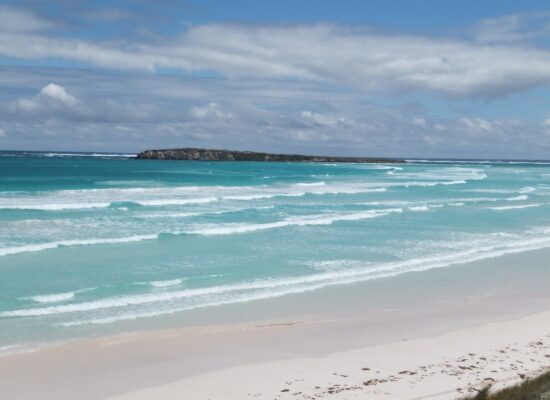 Beach and island